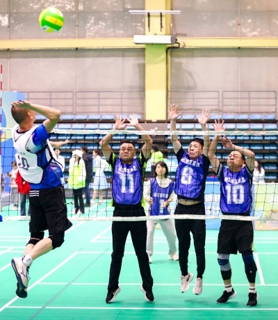 “氣”場(chǎng)全開！長(zhǎng)沙市應(yīng)急管理系統(tǒng)“天心杯”氣排球比賽成功舉行